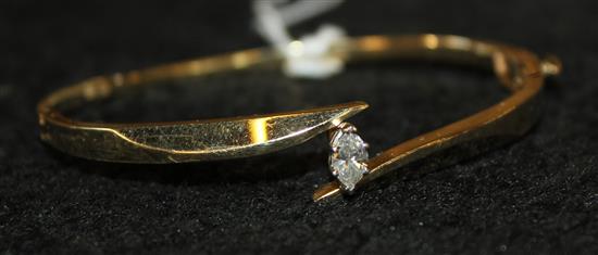 14k & diamond bracelet